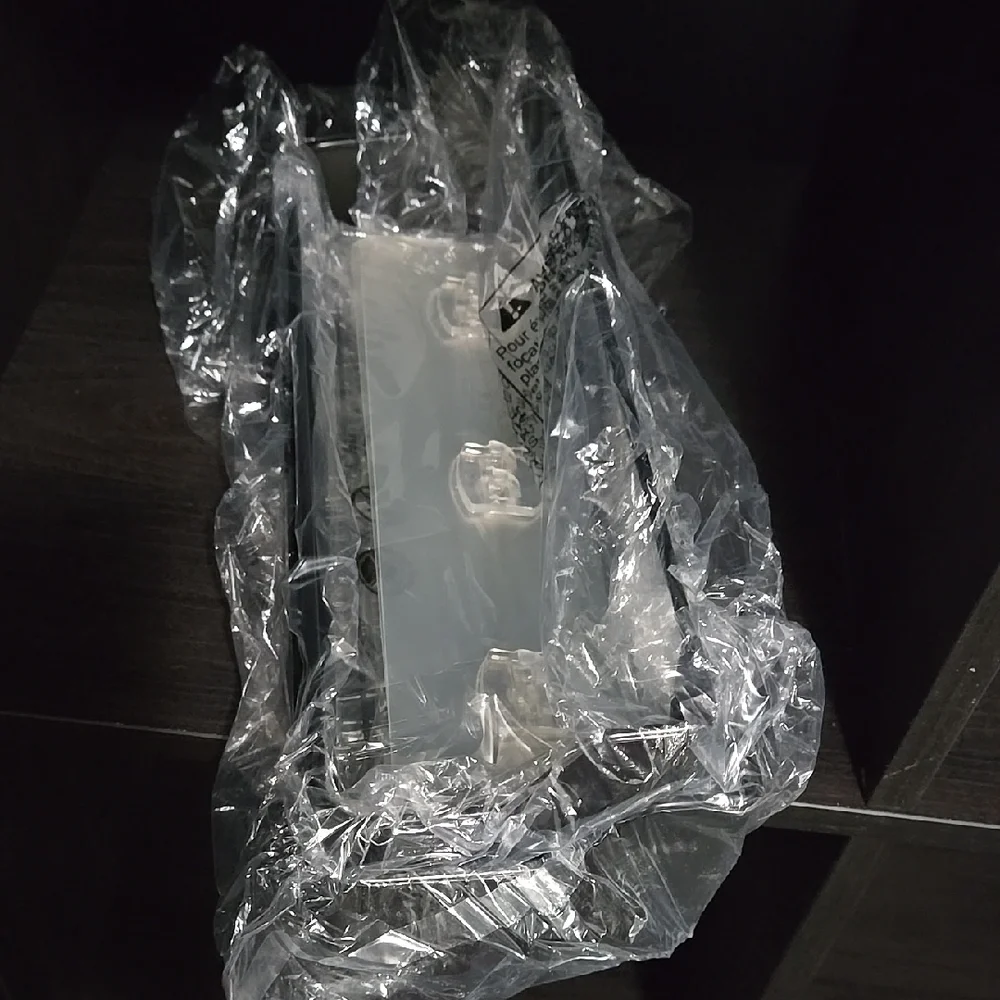 Black Wall-Mounted Bathroom Shelf